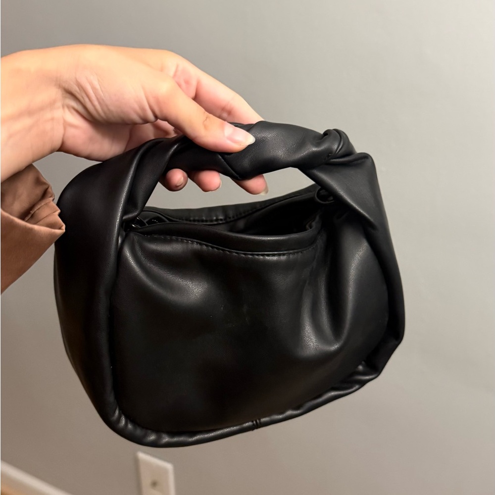 Sleek Black Mini Bag